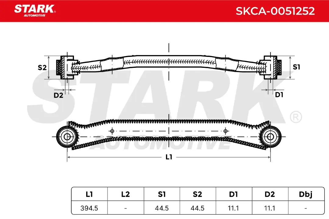 Stark lengőkar, kerékfelfüggesztés - SKCA-0051252 - TothCarparts