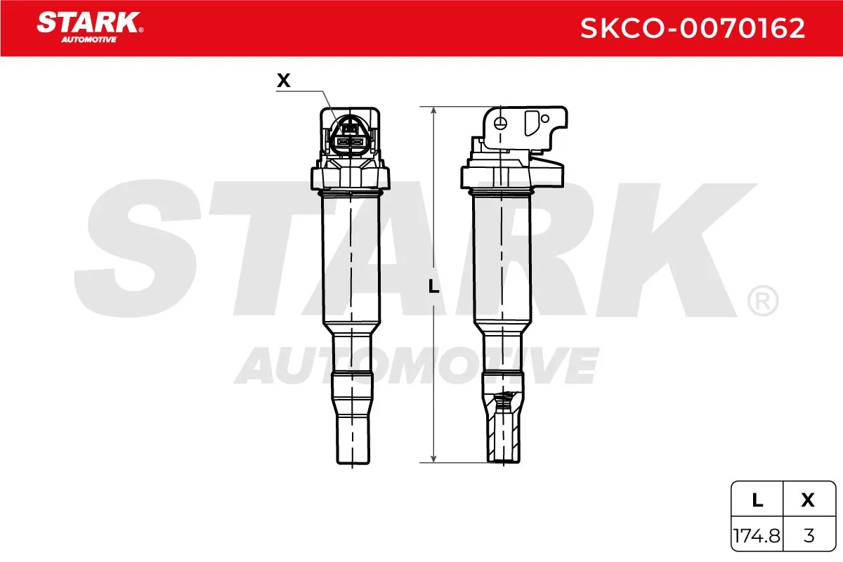 Stark gyújtótekercs - SKCO-0070162 - TothCarparts