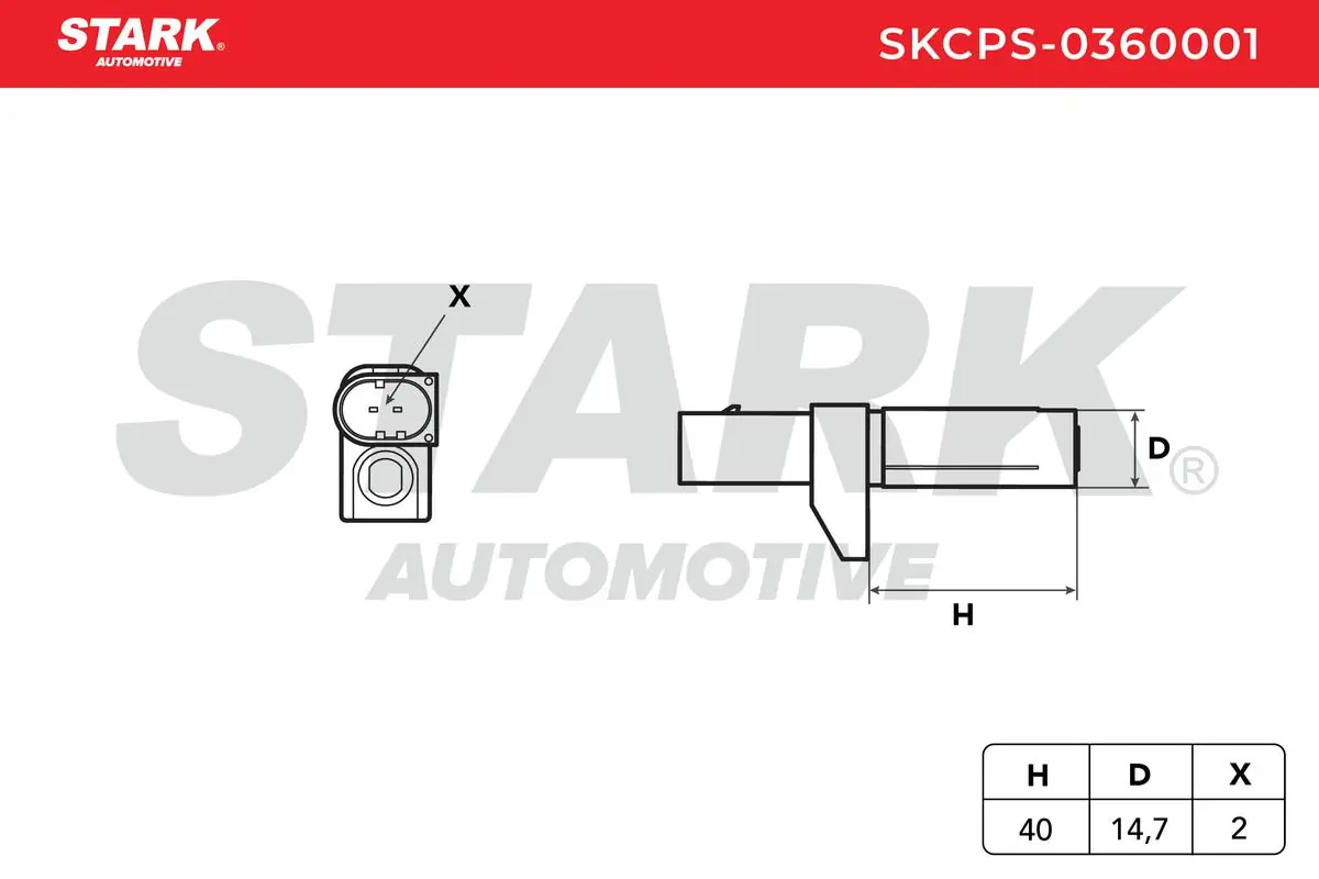 Stark impulzusadó, főtengely - SKCPS-0360001 - TothCarparts