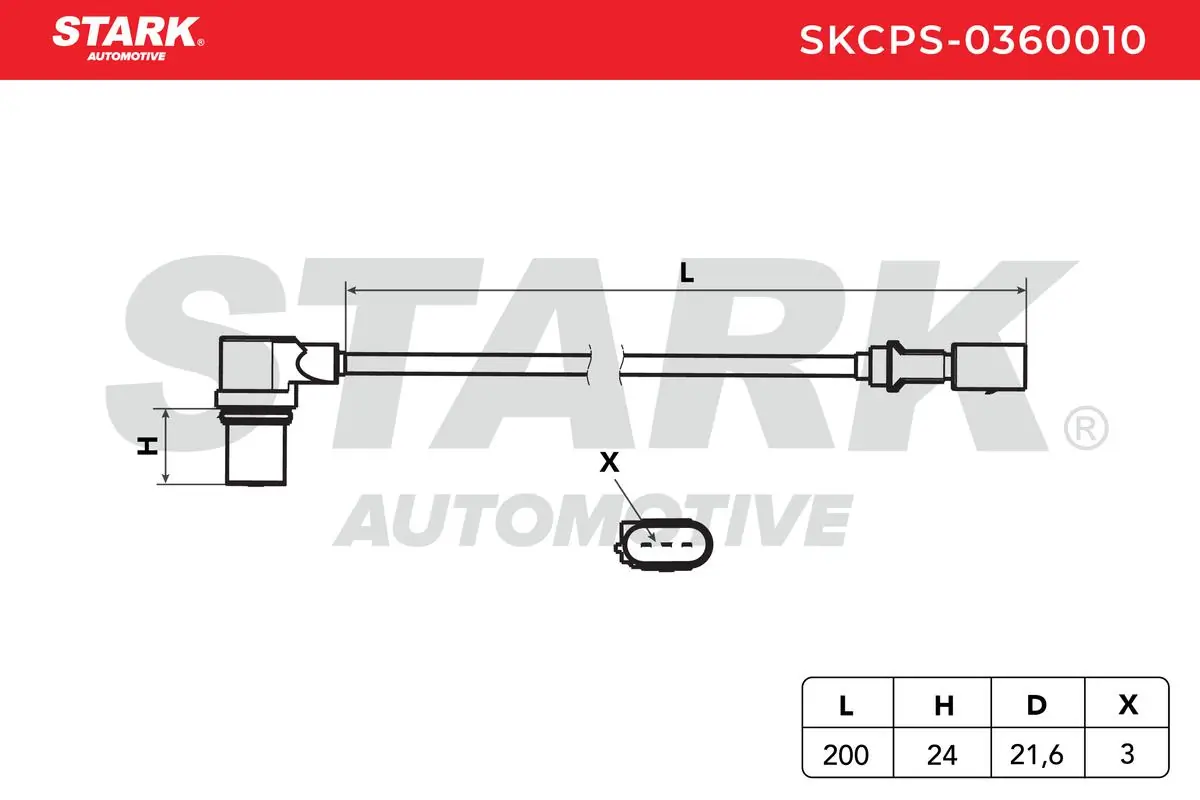 Stark impulzusadó, főtengely - SKCPS-0360010 - TothCarparts