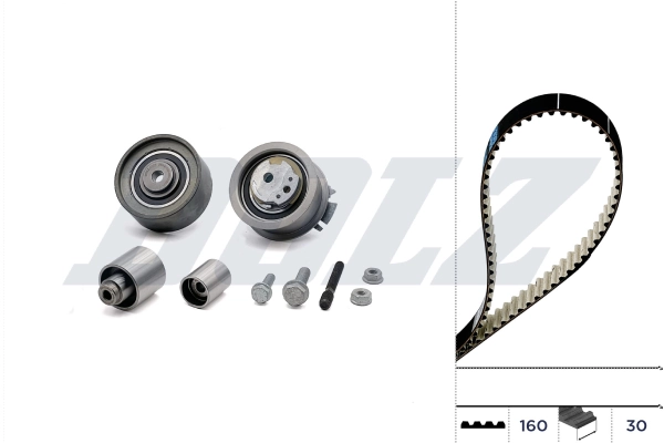 DOLZ Fogasszíjkészlet - SKD062 - TothCarparts