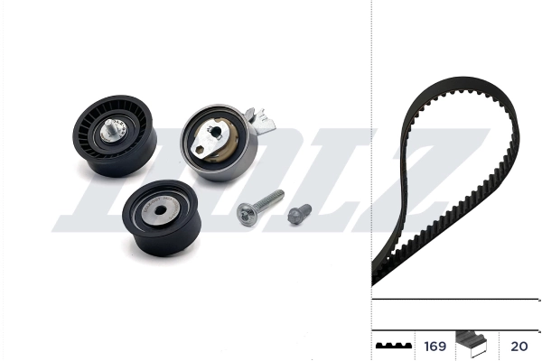 DOLZ Fogasszíjkészlet - SKD067 - TothCarparts