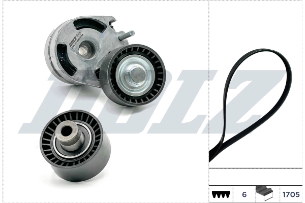 DOLZ Fogasszíjkészlet - SKD212A - TothCarparts