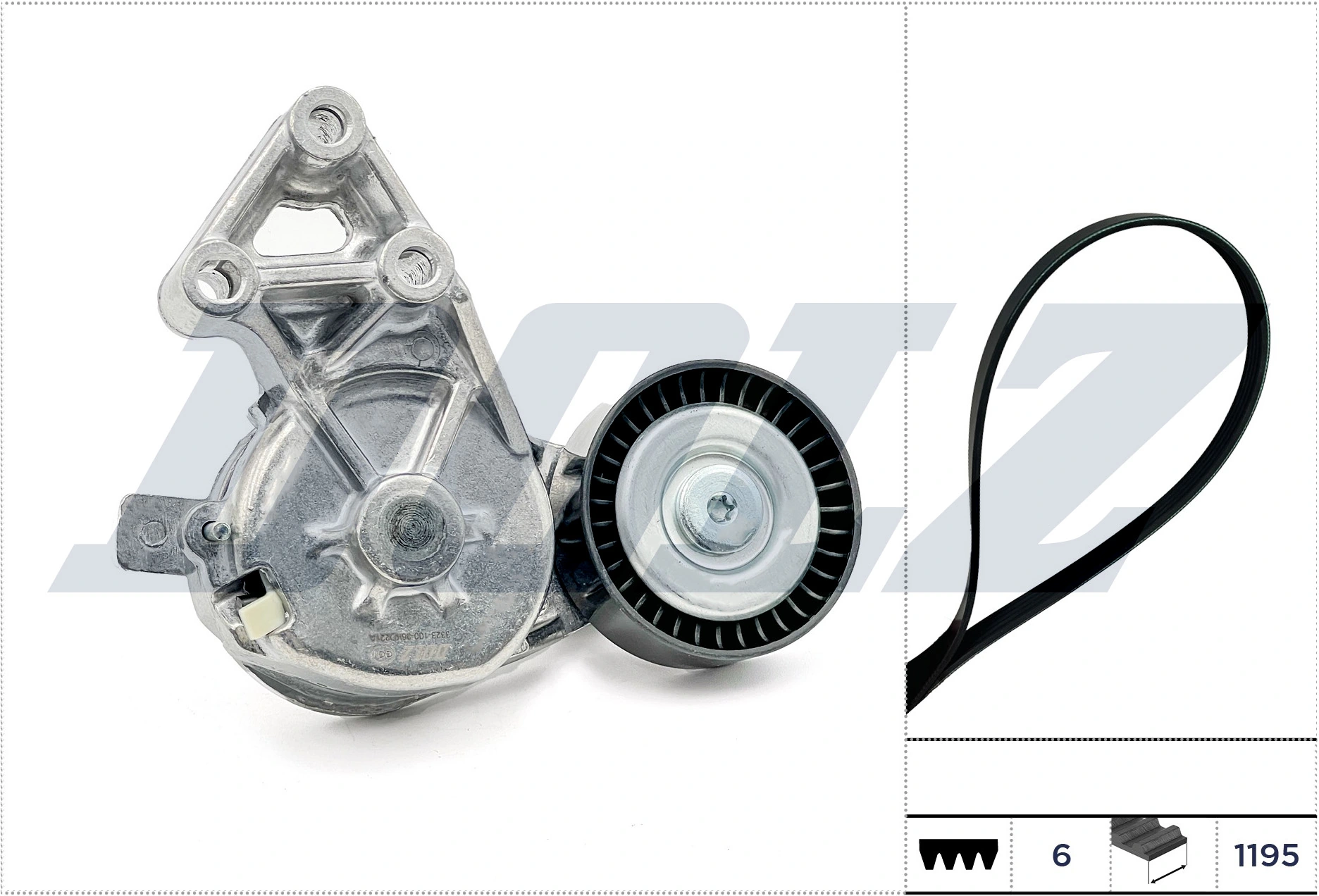 DOLZ Fogasszíjkészlet - SKD217A - TothCarparts