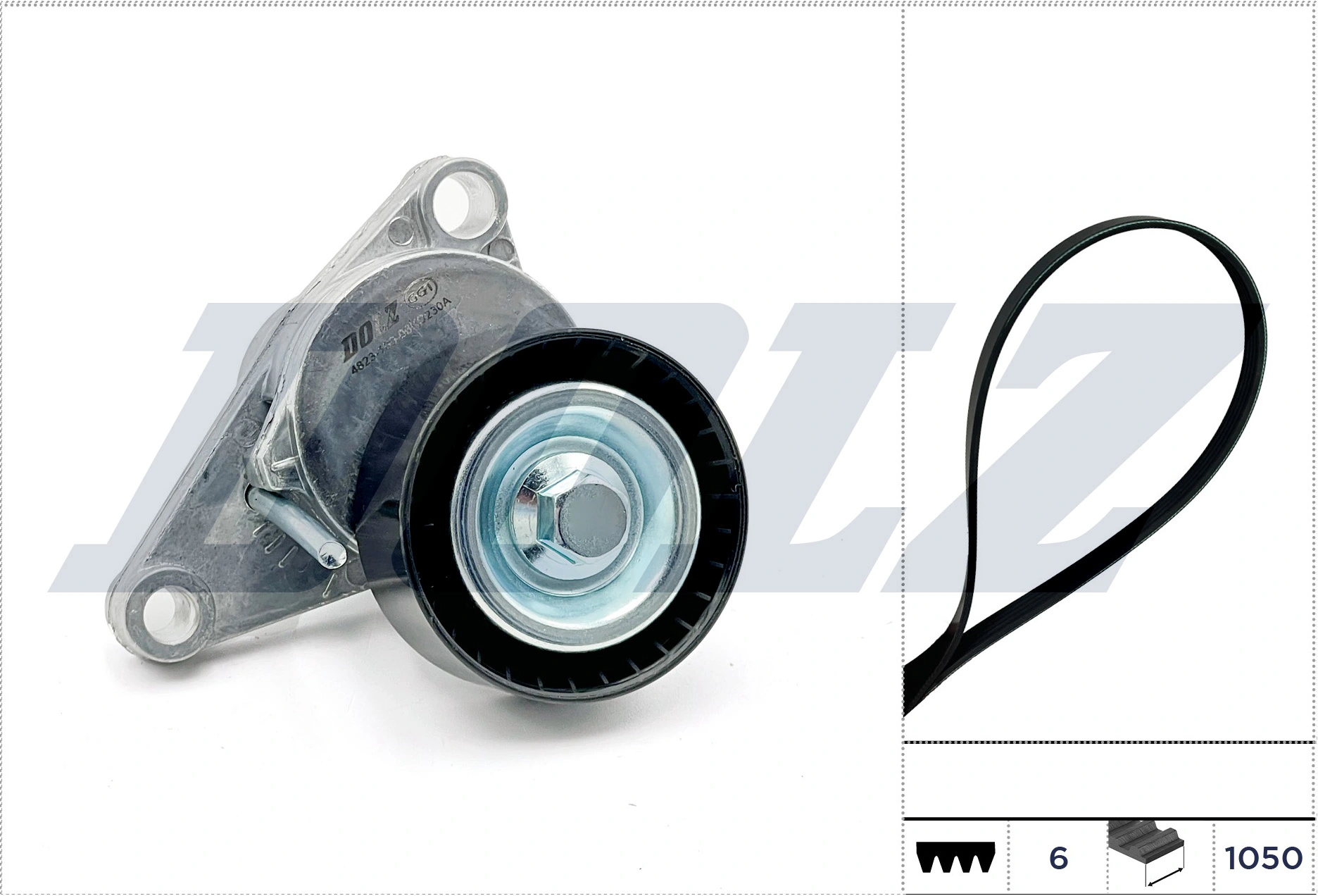 DOLZ Fogasszíjkészlet - SKD225A - TothCarparts