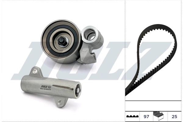 DOLZ Fogasszíjkészlet - SKD243 - TothCarparts