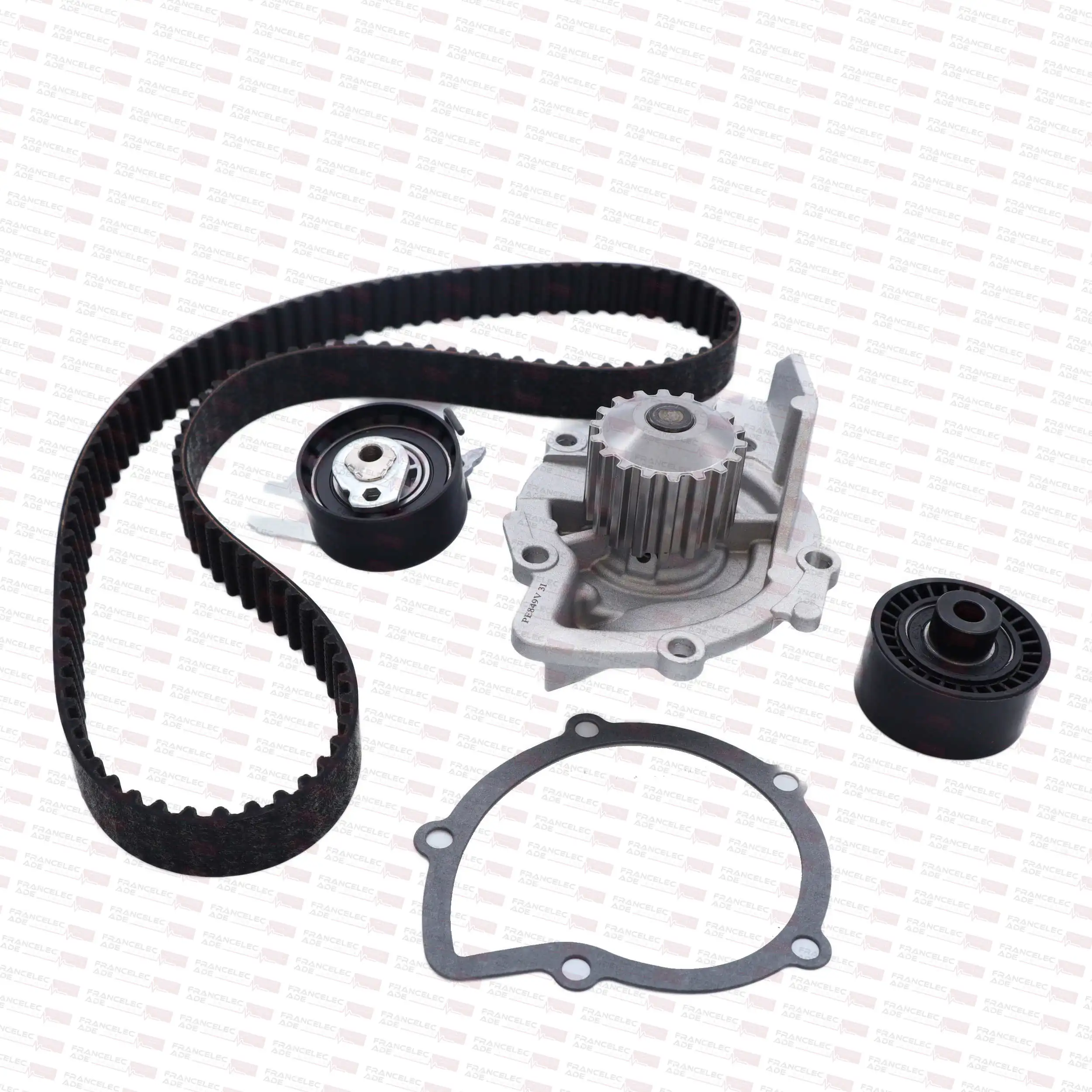 Francelec-ADE Vízpumpa + fogasszíj készlet - KD0411P1 - TothCarparts