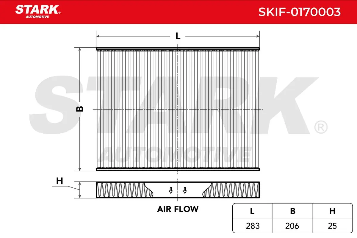 Stark szűrő, utastér levegő - SKIF-0170003 - TothCarparts