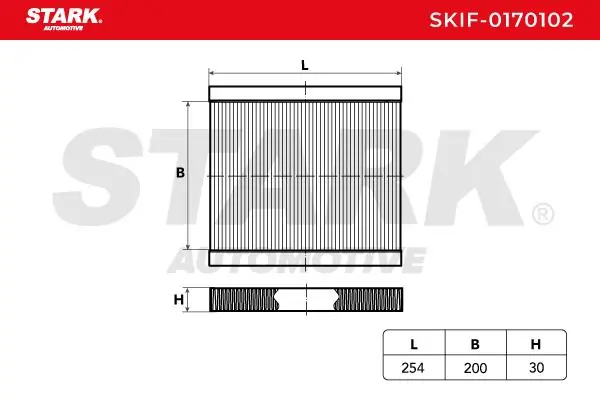 Stark szűrő, utastér levegő - SKIF-0170102 - TothCarparts