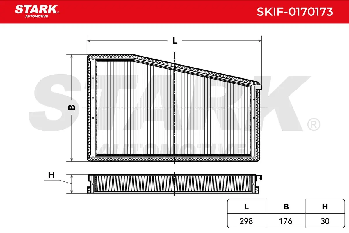 Stark szűrő, utastér levegő - SKIF-0170173 - TothCarparts
