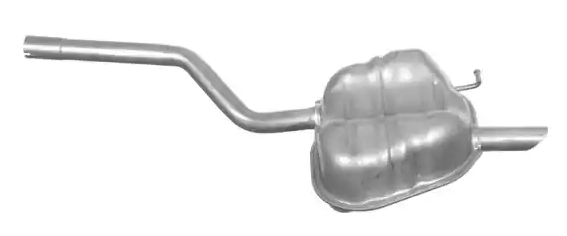 VEGAZ GmbH hátsó hangtompító - SKS-124 - TothCarparts