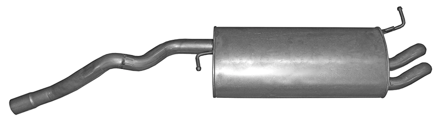 VEGAZ GmbH hátsó hangtompító - SKS-165 - TothCarparts