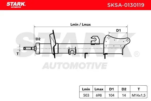 Stark lengéscsillapító - SKSA-0130119 - TothCarparts