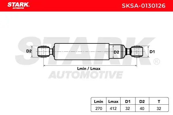Stark lengéscsillapító - SKSA-0130126 - TothCarparts