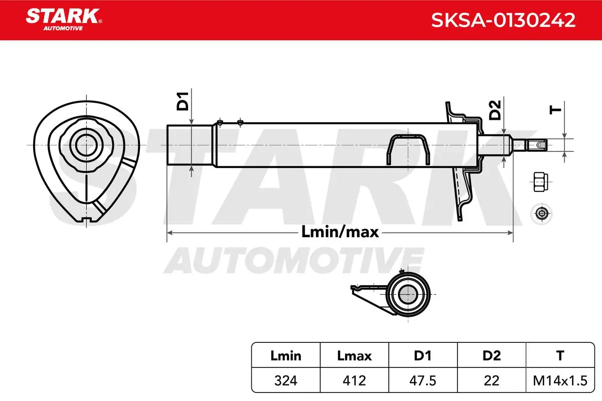 Stark lengéscsillapító - SKSA-0130242 - TothCarparts