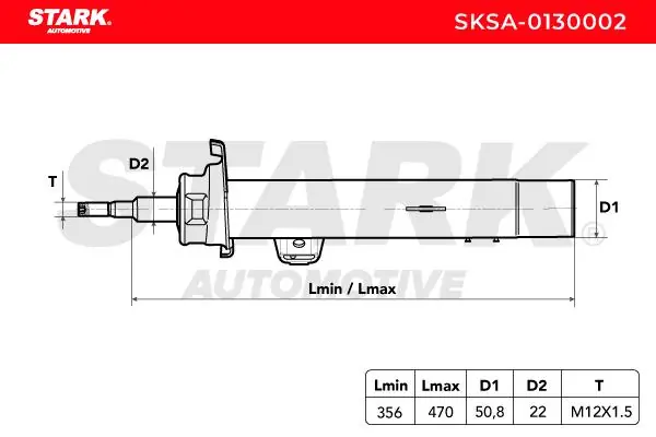 Stark lengéscsillapító - SKSA-0130256 - TothCarparts