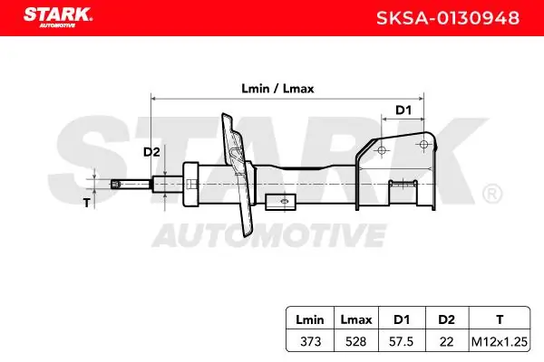 Stark lengéscsillapító - SKSA-0130948 - TothCarparts