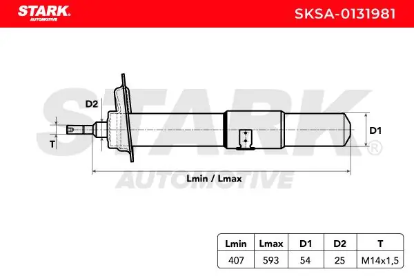 Stark lengéscsillapító - SKSA-0131981 - TothCarparts