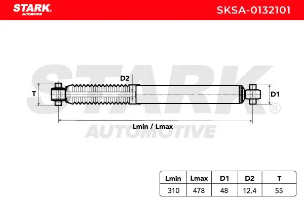 Stark lengéscsillapító - SKSA-0132101 - TothCarparts