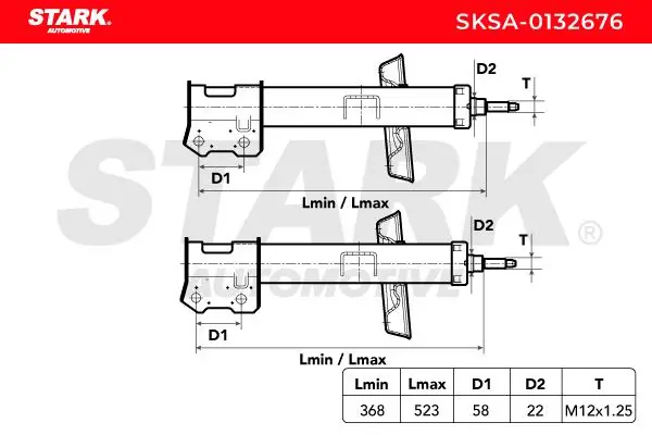 Stark lengéscsillapító - SKSA-0132676 - TothCarparts