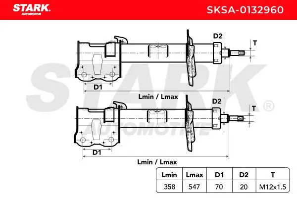 Stark lengéscsillapító - SKSA-0132960 - TothCarparts