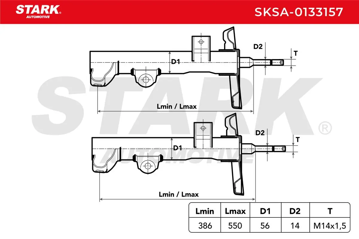 Stark lengéscsillapító - SKSA-0133157 - TothCarparts