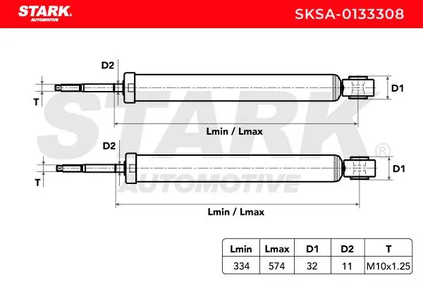 Stark lengéscsillapító - SKSA-0133308 - TothCarparts