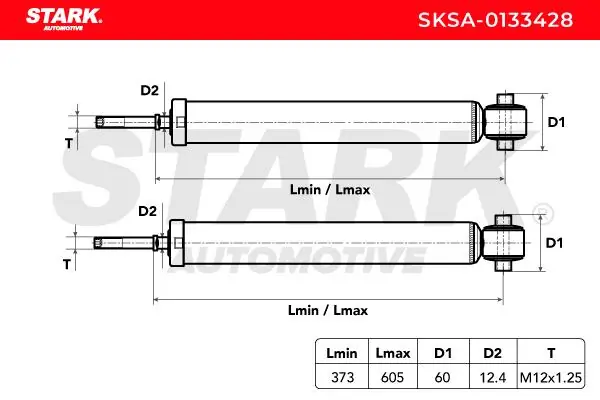 Stark lengéscsillapító - SKSA-0133428 - TothCarparts