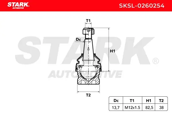 Stark Támasztó-/vezetőcsukló - SKSL-0260254 - TothCarparts