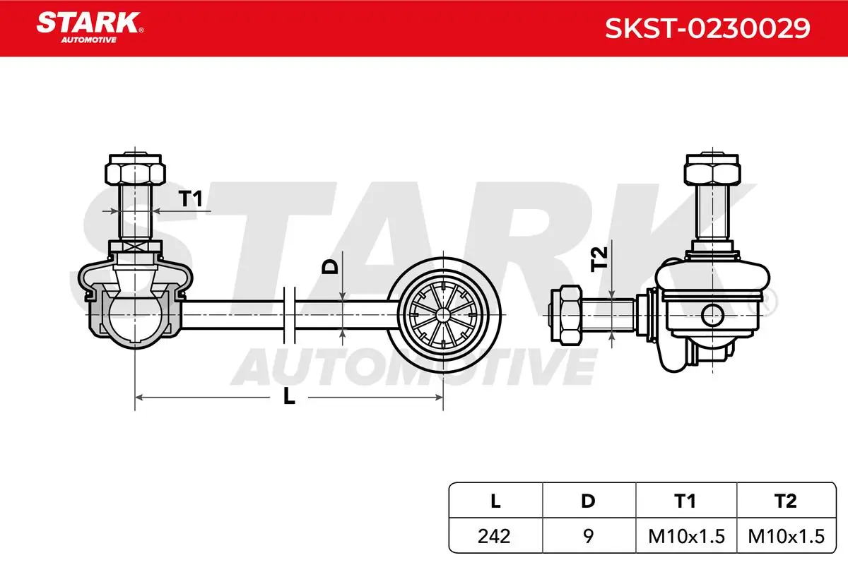 Stark Rúd/kar, stabilizátor - SKST-0230029 - TothCarparts