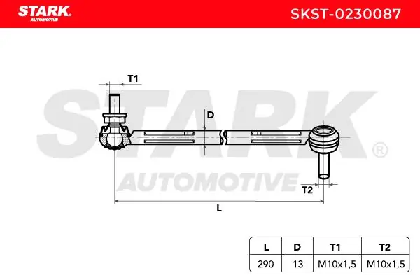 Stark Rúd/kar, stabilizátor - SKST-0230087 - TothCarparts