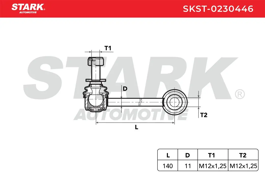 Stark Rúd/kar, stabilizátor - SKST-0230446 - TothCarparts