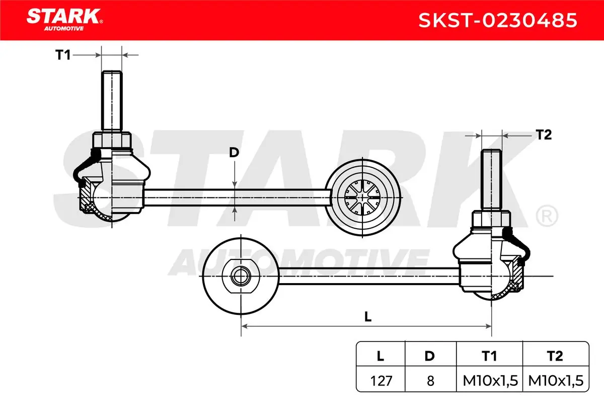 Stark Rúd/kar, stabilizátor - SKST-0230485 - TothCarparts