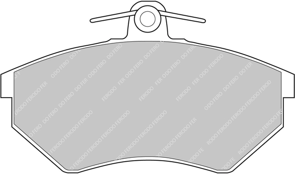 FERODO RACING fékbetétkészlet, tárcsafék - FCP774W - TothCarparts