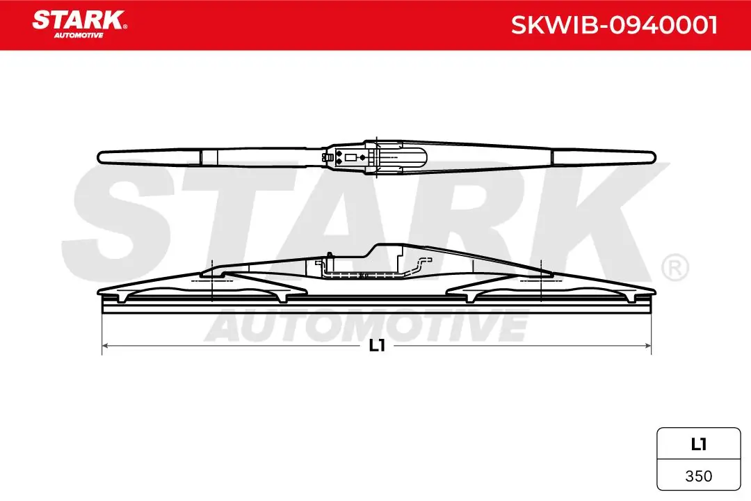 Stark törlőlapát - SKWIB-0940001 - TothCarparts