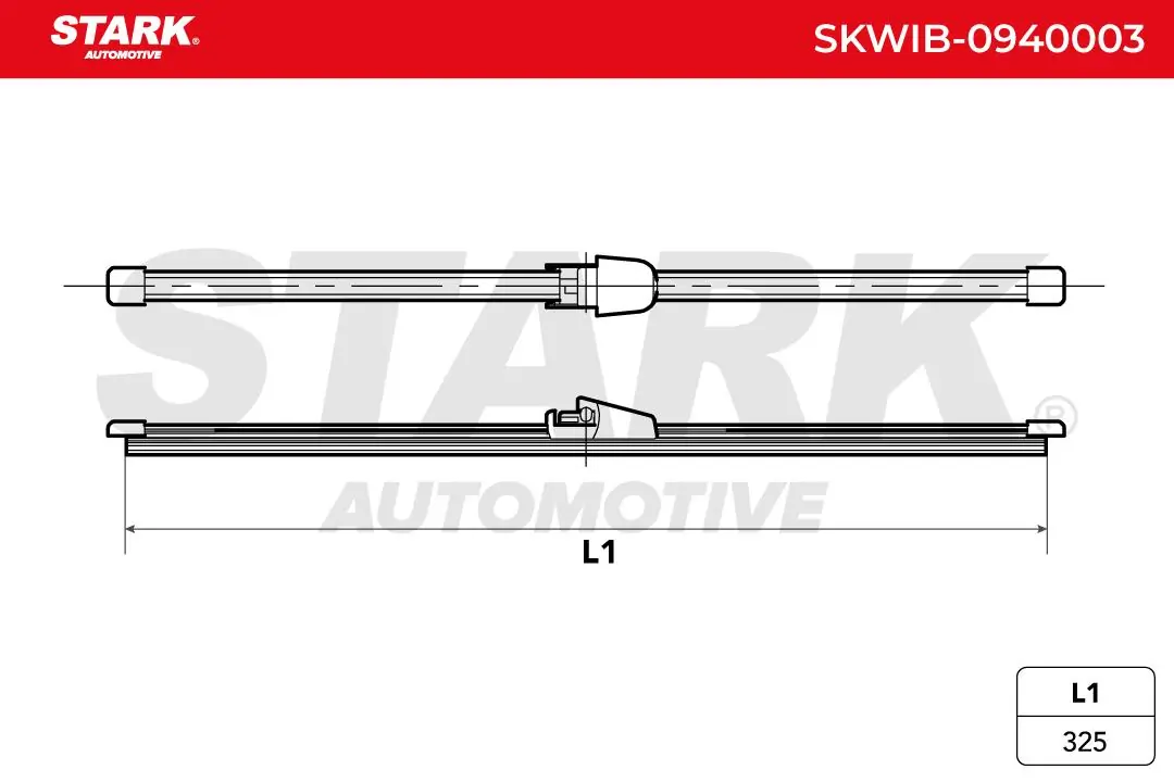 Stark törlőlapát - SKWIB-0940003 - TothCarparts