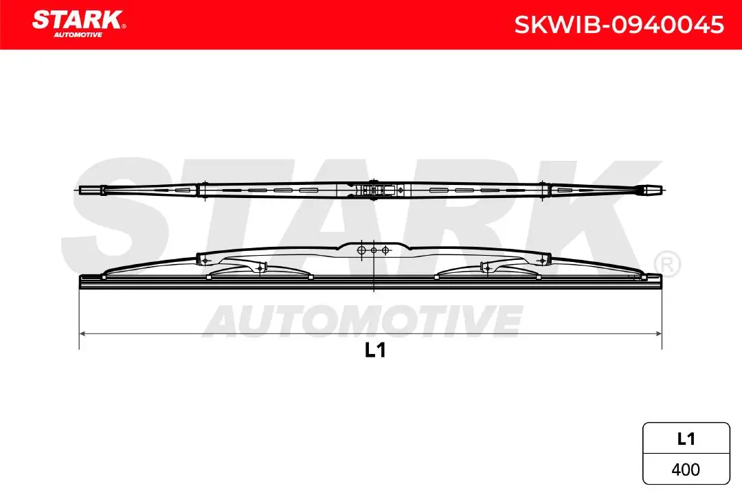 Stark törlőlapát - SKWIB-0940045 - TothCarparts