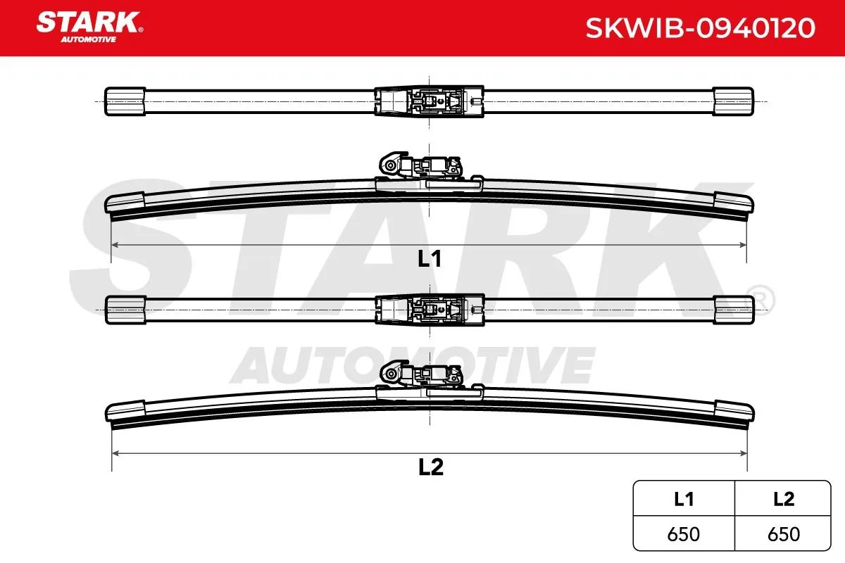 Stark törlőlapát - SKWIB-0940120 - TothCarparts