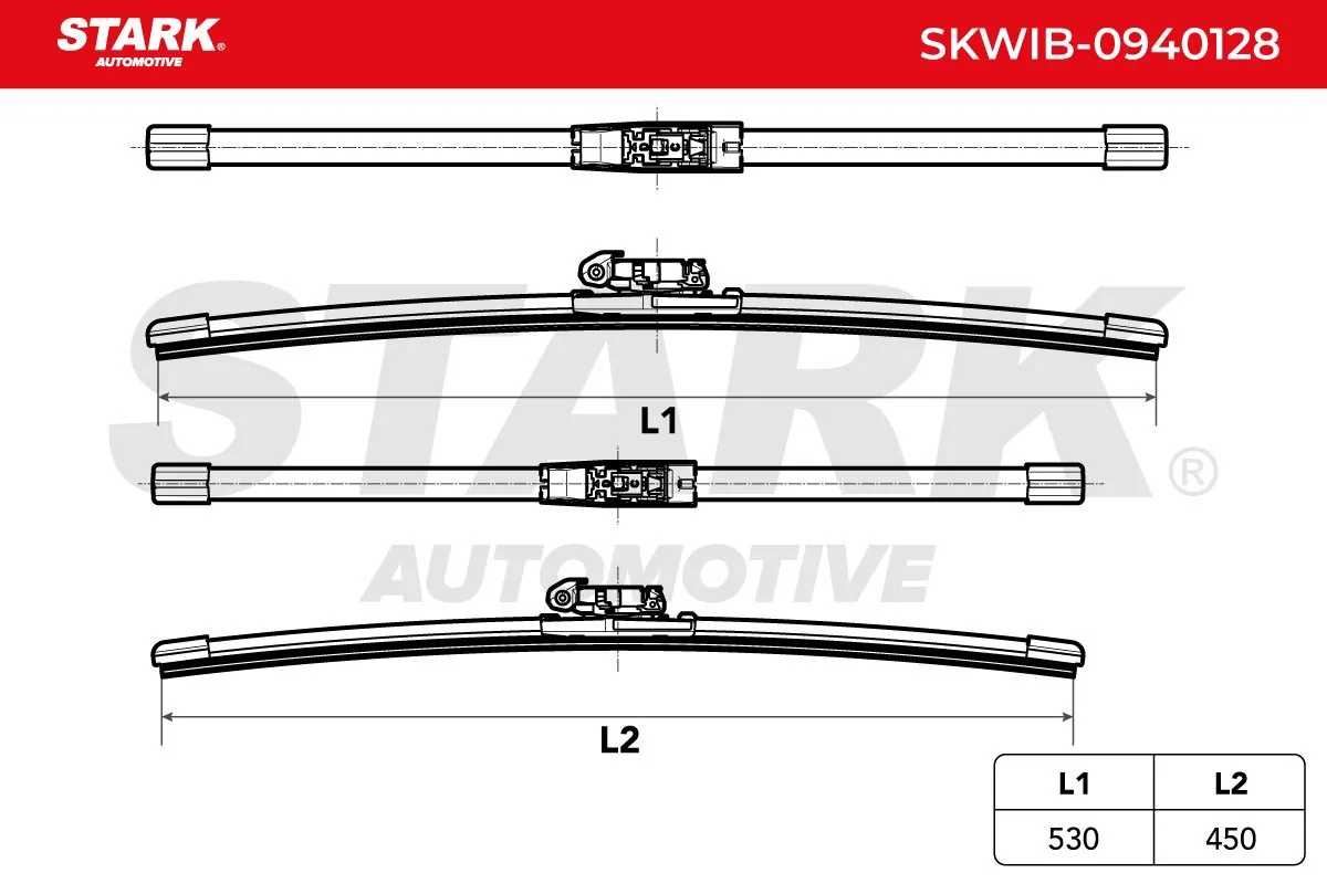 Stark törlőlapát - SKWIB-0940128 - TothCarparts