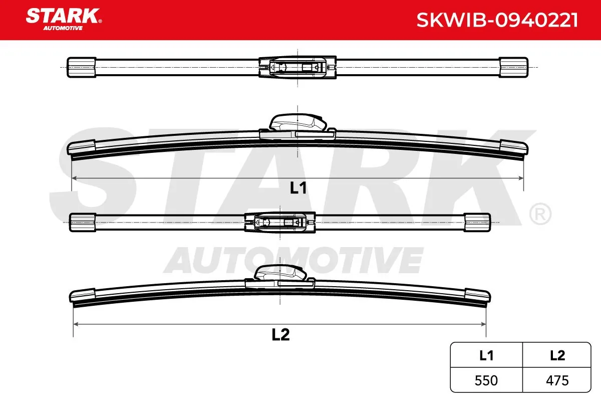 Stark törlőlapát - SKWIB-0940221 - TothCarparts