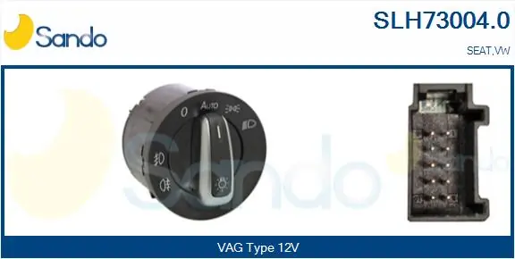 SANDO kapcsoló, főfényszóró - SLH73004.0 - TothCarparts