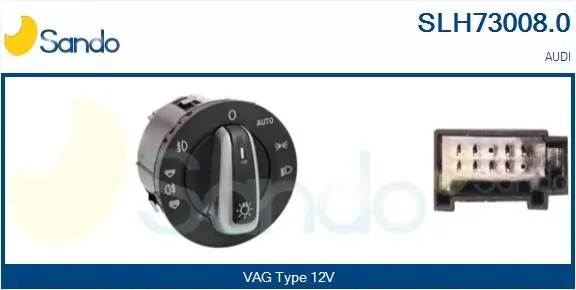 SANDO kapcsoló, főfényszóró - SLH73008.0 - TothCarparts