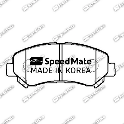 SpeedMate fékbetétkészlet, tárcsafék - SM-BPJ238 - TothCarparts
