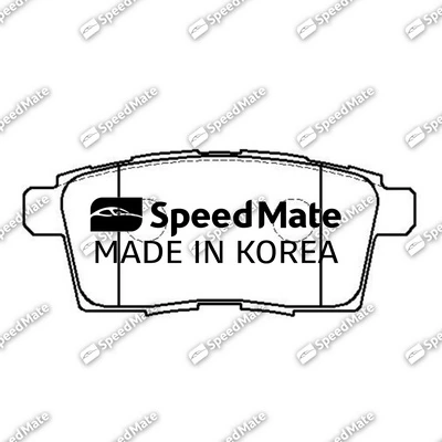 SpeedMate fékbetétkészlet, tárcsafék - SM-BPJ588 - TothCarparts