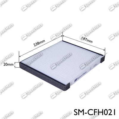 SpeedMate szűrő, utastér levegő - SM-CFH021 - TothCarparts