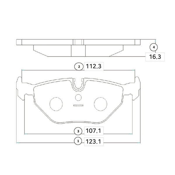 CTR fékbetétkészlet, tárcsafék - GK0002 - TothCarparts