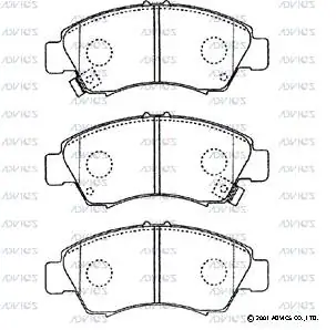 ADVICS fékbetétkészlet, tárcsafék - SN425P - TothCarparts