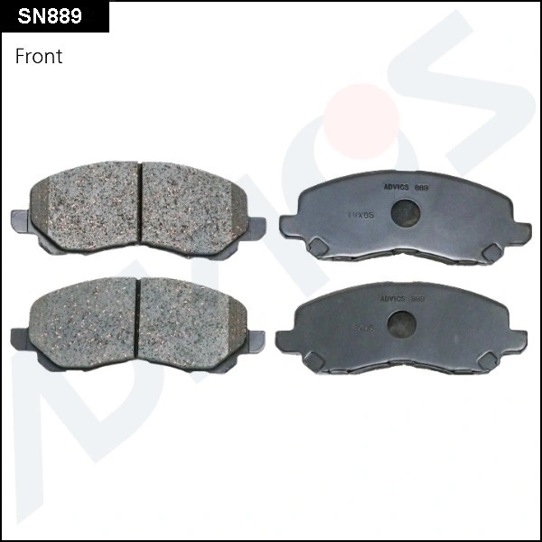 ADVICS fékbetétkészlet, tárcsafék - SN889 - TothCarparts