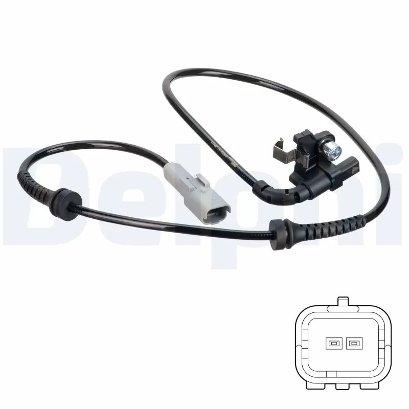 DELPHI érzékelő, kerékfordulatszám - SS20694 - TothCarparts