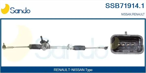 SANDO kormánygép - SSB71914.1 - TothCarparts
